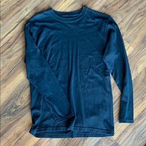 Black long sleeve shirt